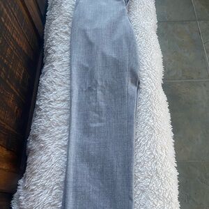 Gray dress slacks